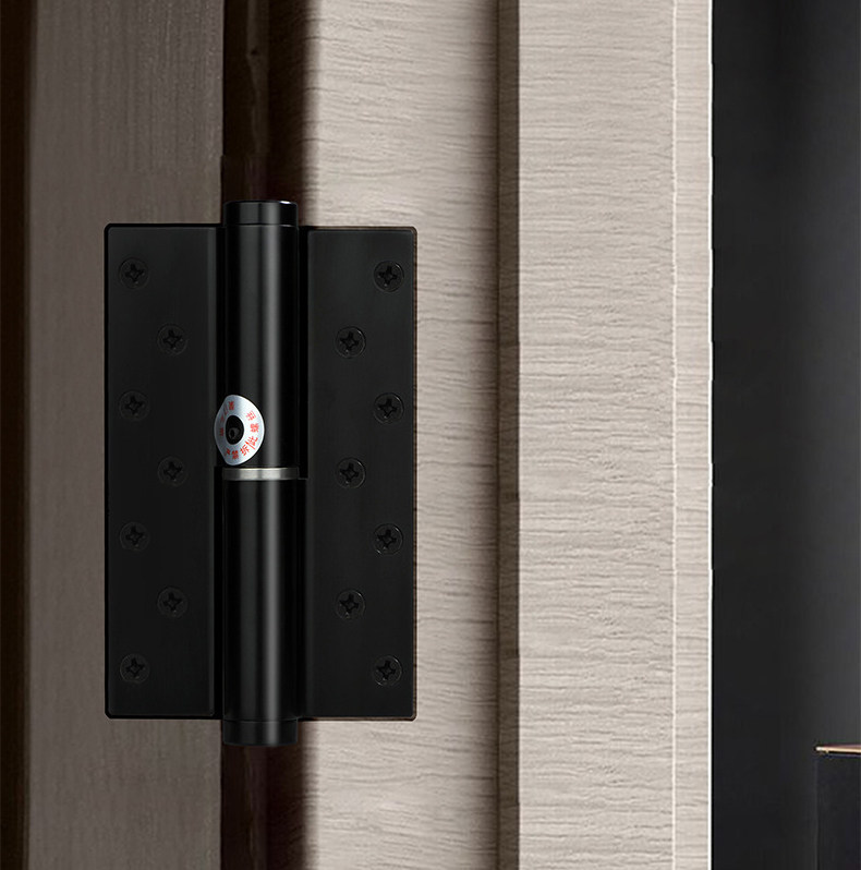 专用黑色隐形门锁液压合页自动关闭闭门器暗门弹簧合页