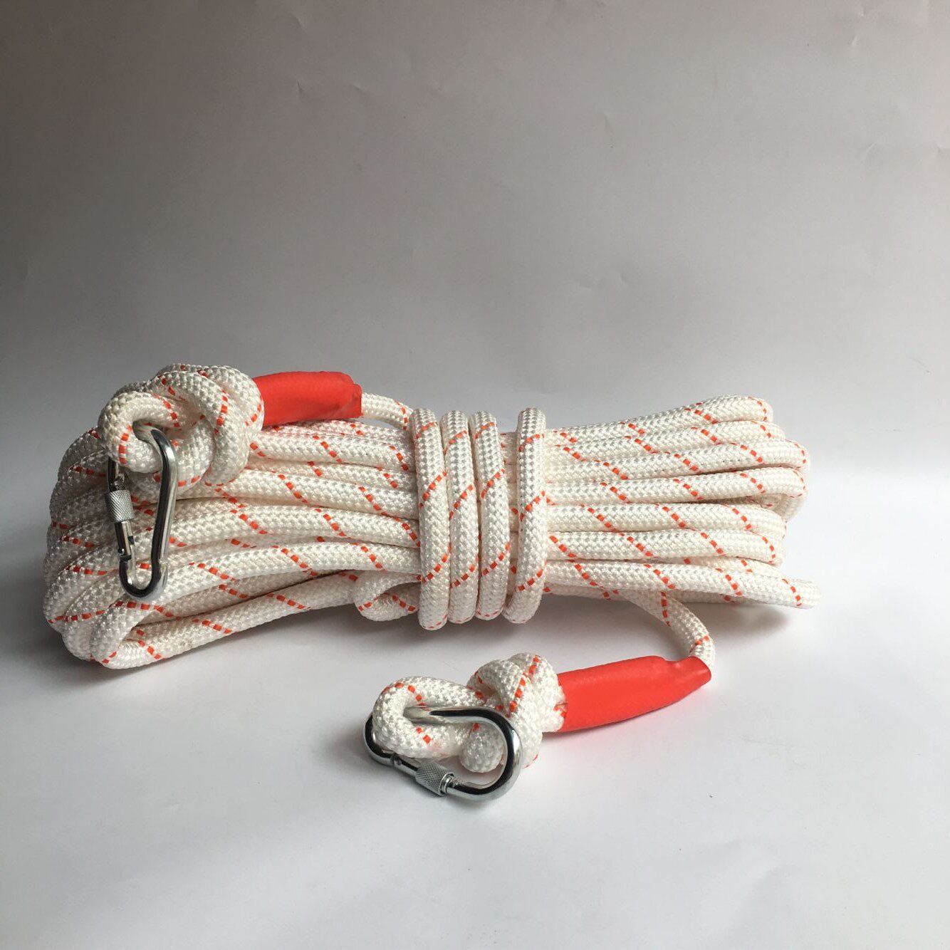 16mm高楼逃生火灾应急救生钢丝内芯求生消防求生绳