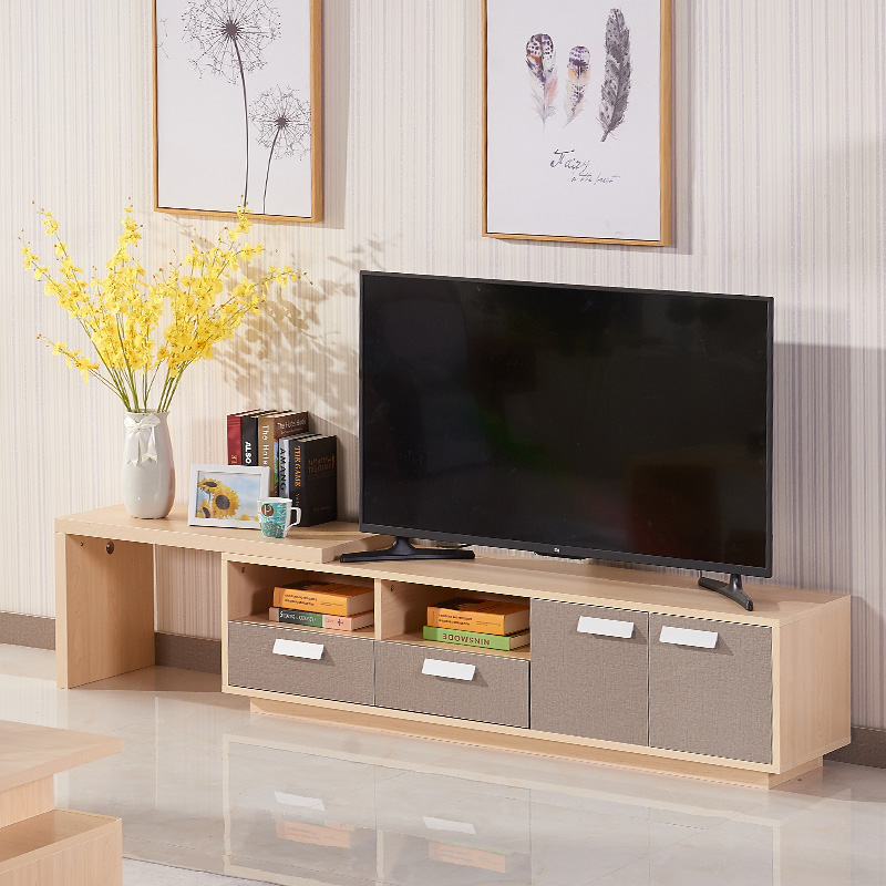 现代简约电视柜组合套装可伸缩地柜客厅多功能小户户型电视柜