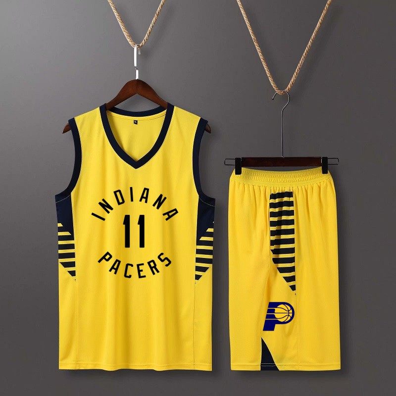 步行者球衣奥拉拉迪4号保罗乔治33号迈尔尔斯特纳篮球服