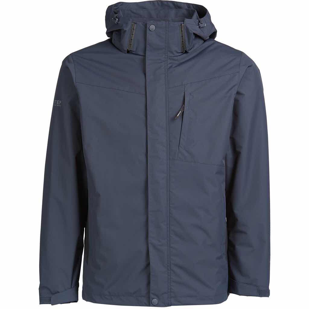 特步660161羽绒内胆冲锋衣男冬新款保暖两件套980429660161