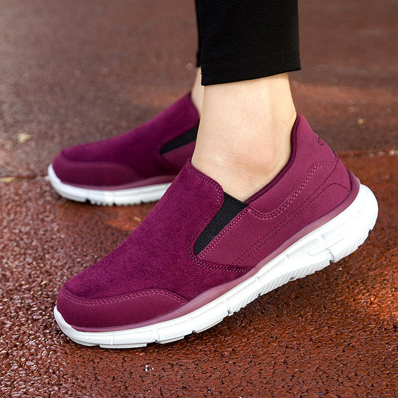 荣仕秋冬季爸爸鞋保暖轻便防滑加厚中老年人健步鞋休闲运动老人鞋