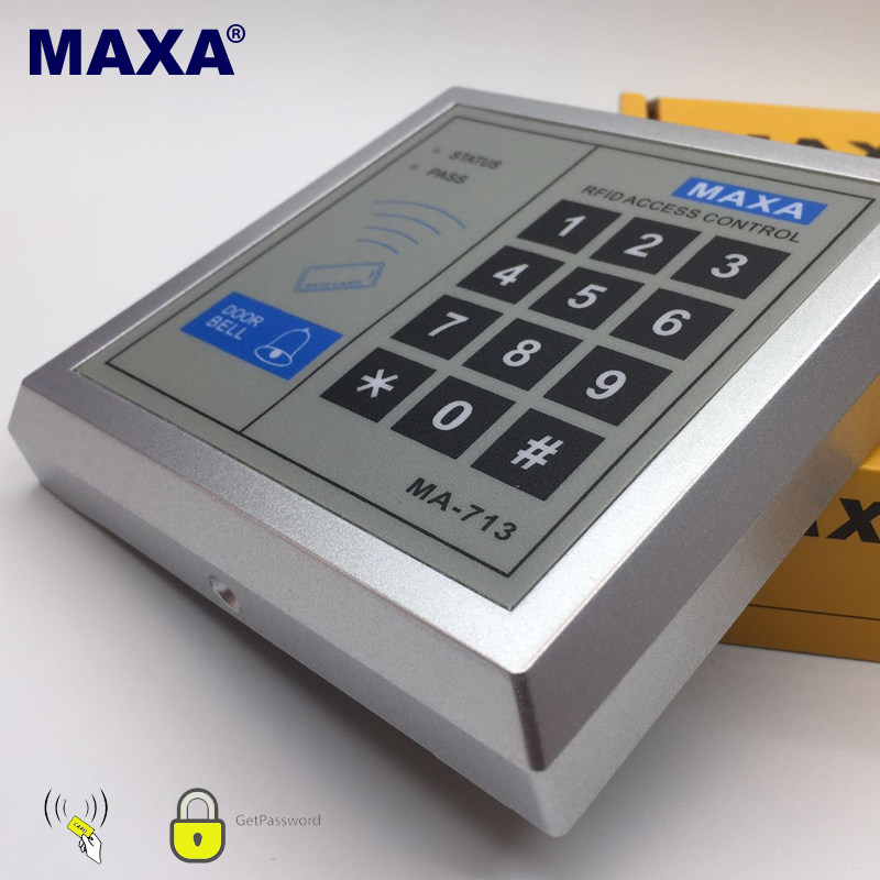 maxa品牌门禁密码 刷卡智能锁办公室玻璃门口机免费保修全国 包邮