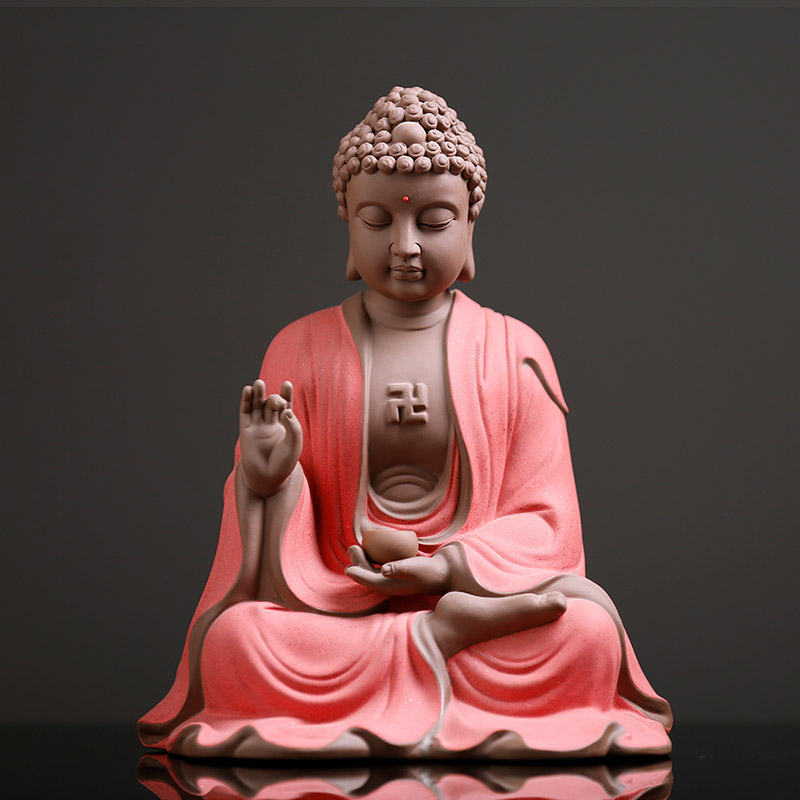 阿弥陀佛如来佛佛像摆件陶瓷工艺品大如来本命佛镇玄关摆件