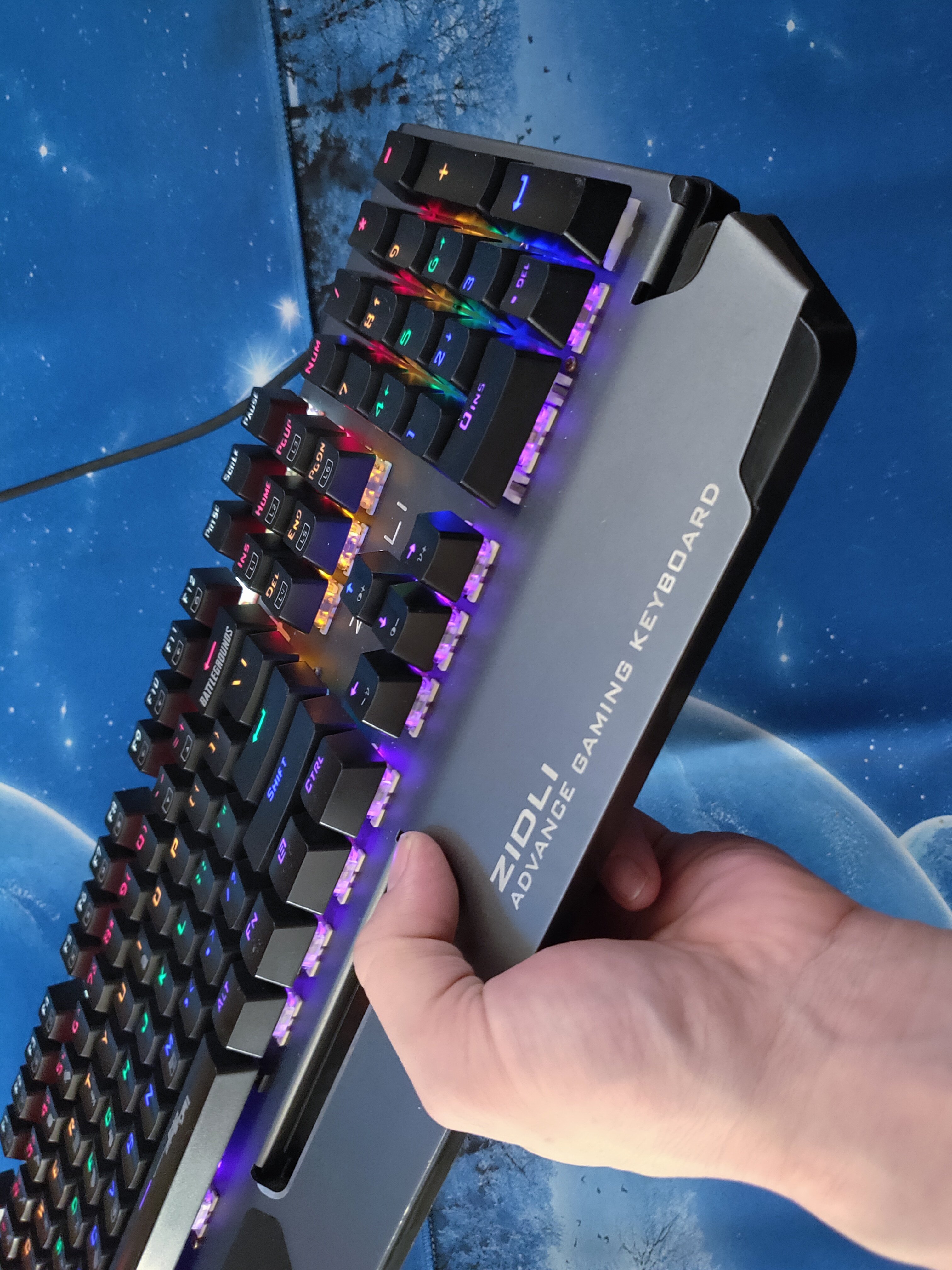 机械键盘磁动力ck5003插拔网吧台式usb有线键盘