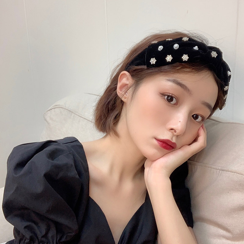 初秋jennie同款发箍女百搭简约韩国外出发饰