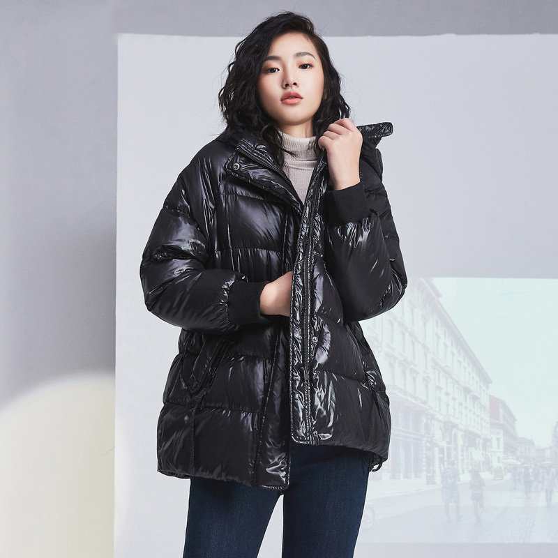 海贝女装2020冬季新款时尚百搭潮流短款羽绒服羽绒服