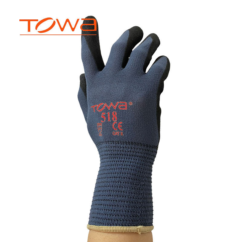 towa518手套日本东兴耐油耐磨丁腈涂防滑正品总代理防护手套