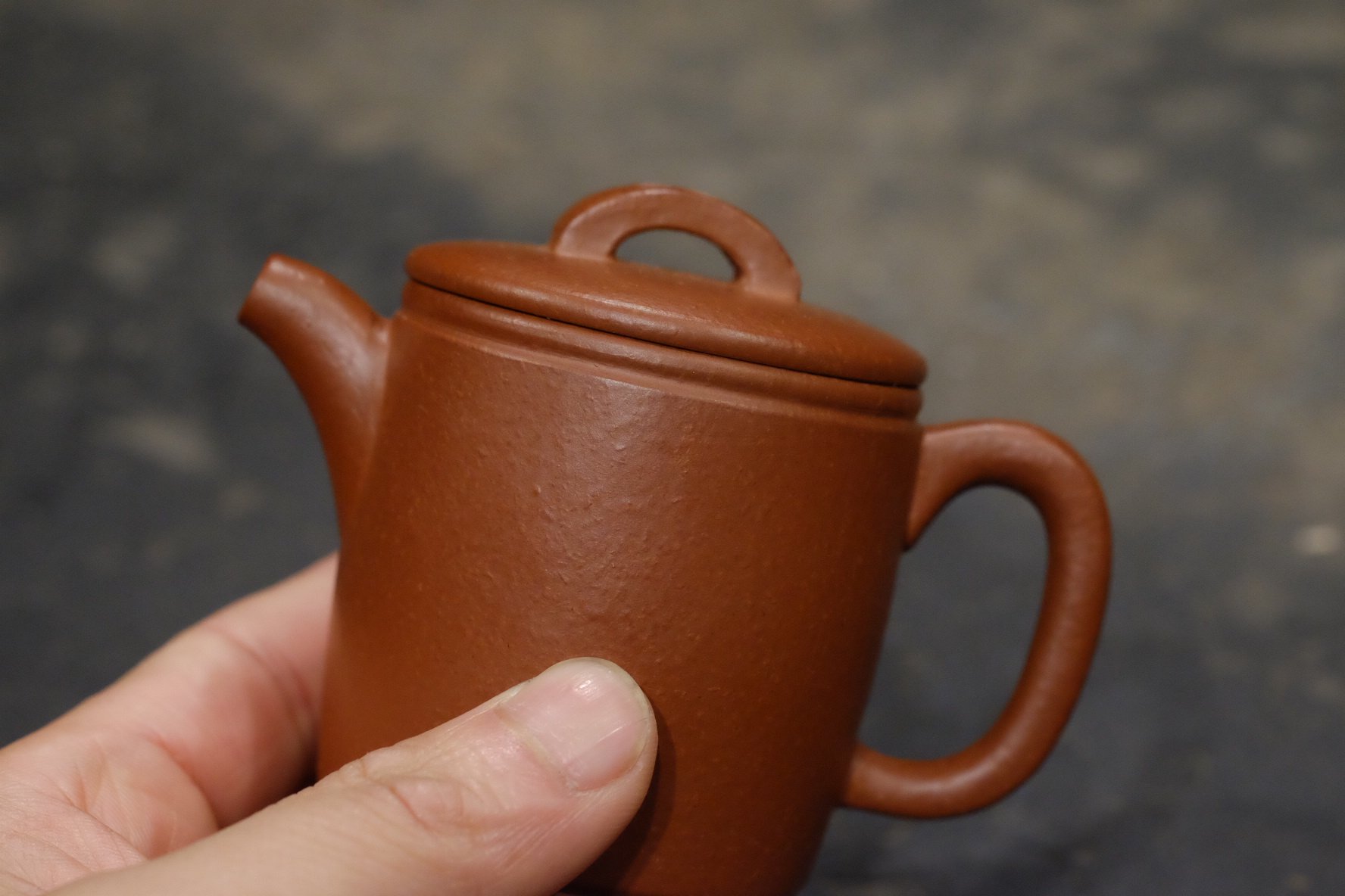 大红红袍手工自主茶具紫砂壶青瓷实拍茶道摹瓦壶茶壶