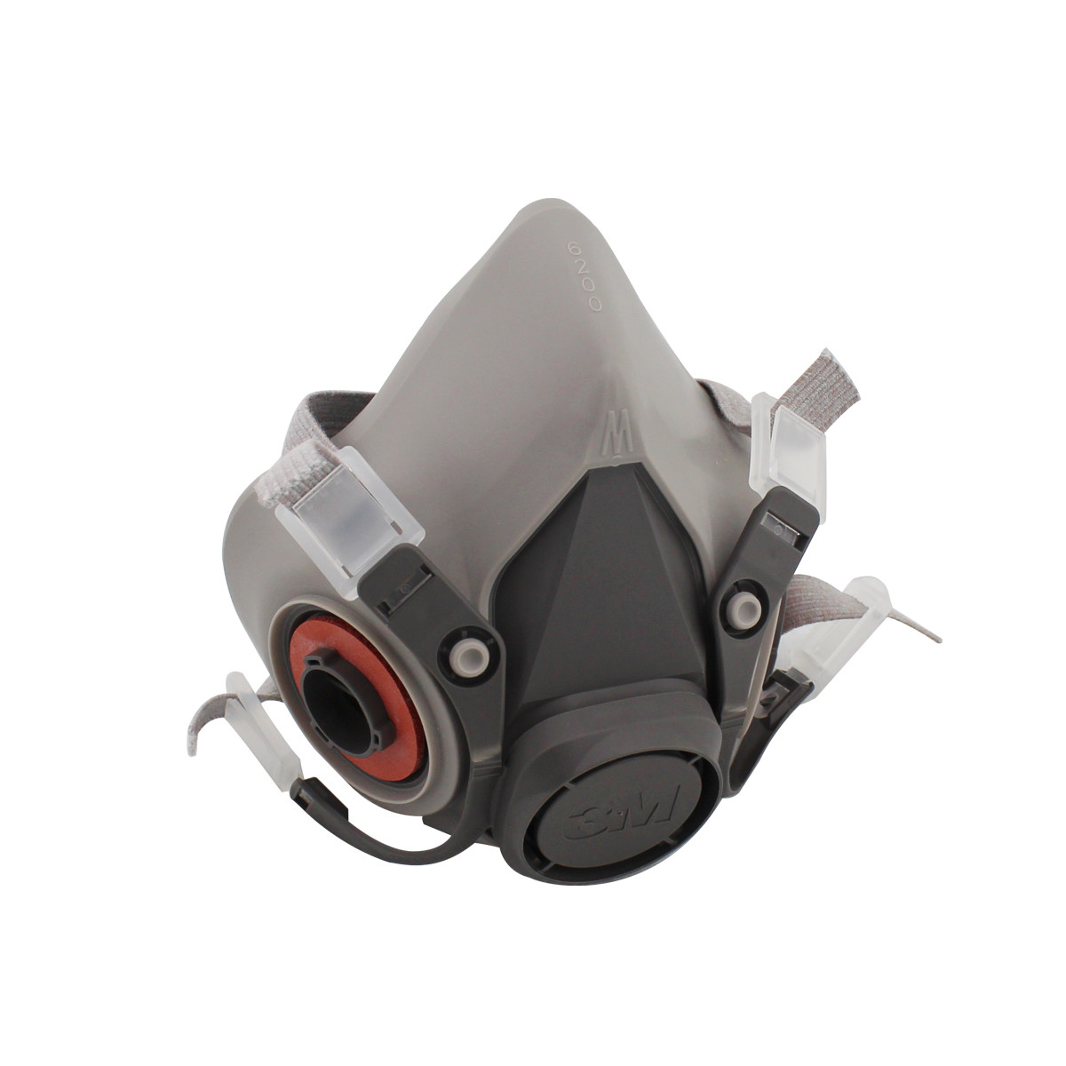 3m6200(中号)半面型防护面罩主体半面罩