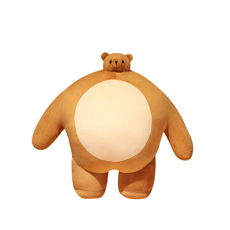 公仔玩偶王国熊熊美国小头熊小熊小熊治愈系熊毛绒布艺类玩具