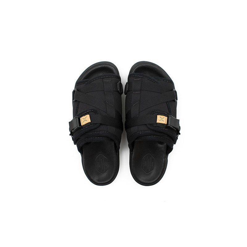 visvimuncleguichristo古布腰果凉鞋牛皮面包拖鞋一字拖