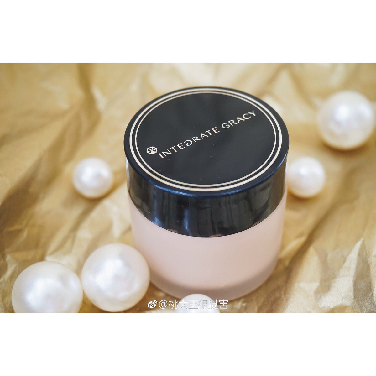 保湿现货日本资生堂integrategracy完美意境粉霜粉底遮瑕粉底液