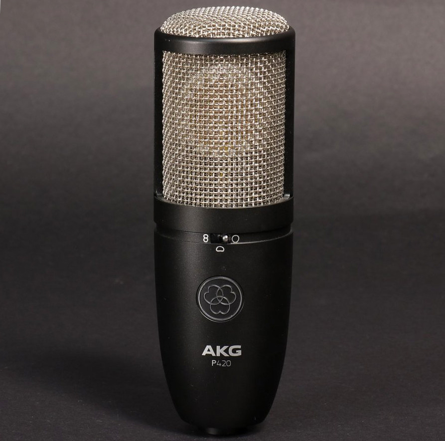 akg科技p420指向性大振电容麦克风专业麦克风