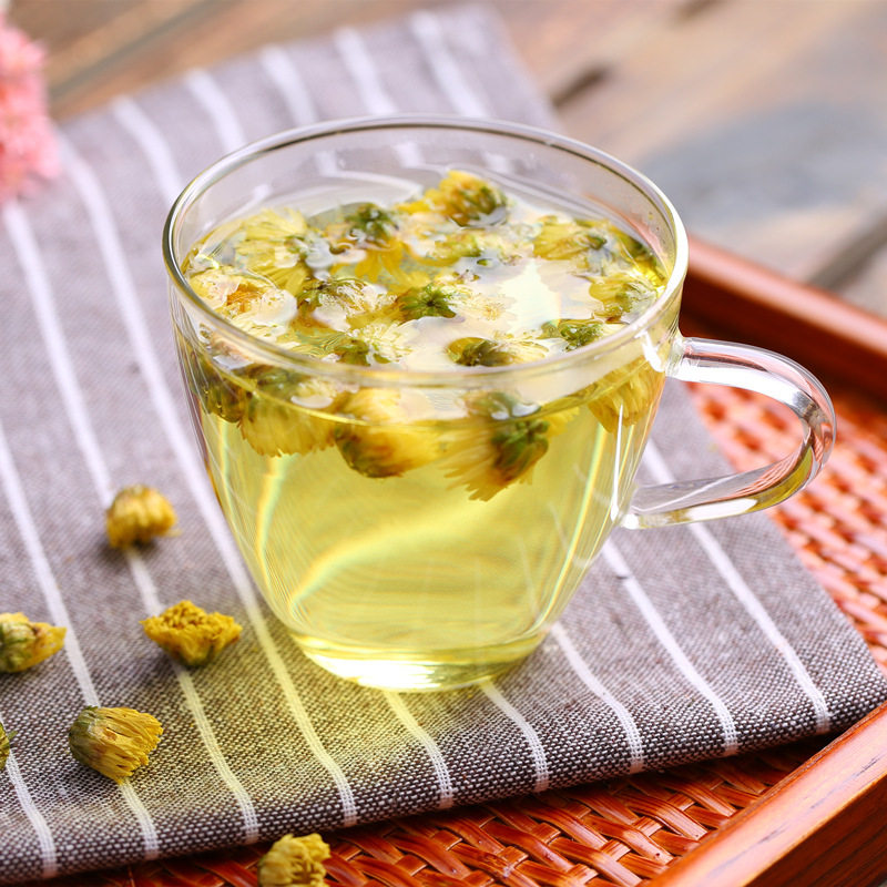 福牌胎菊花茶正品杭白菊罐装养生泡水凉茶贡菊代用