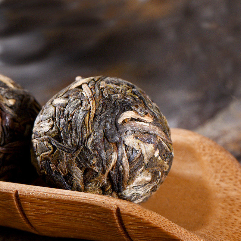 24号一份5粒冰岛生普龙珠普洱茶古树茶生茶沱小粒装云南甜临沧老