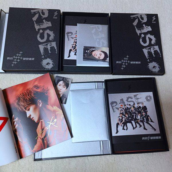 现货r1se亲笔签名我们破晓星辰实体四专团体文化
