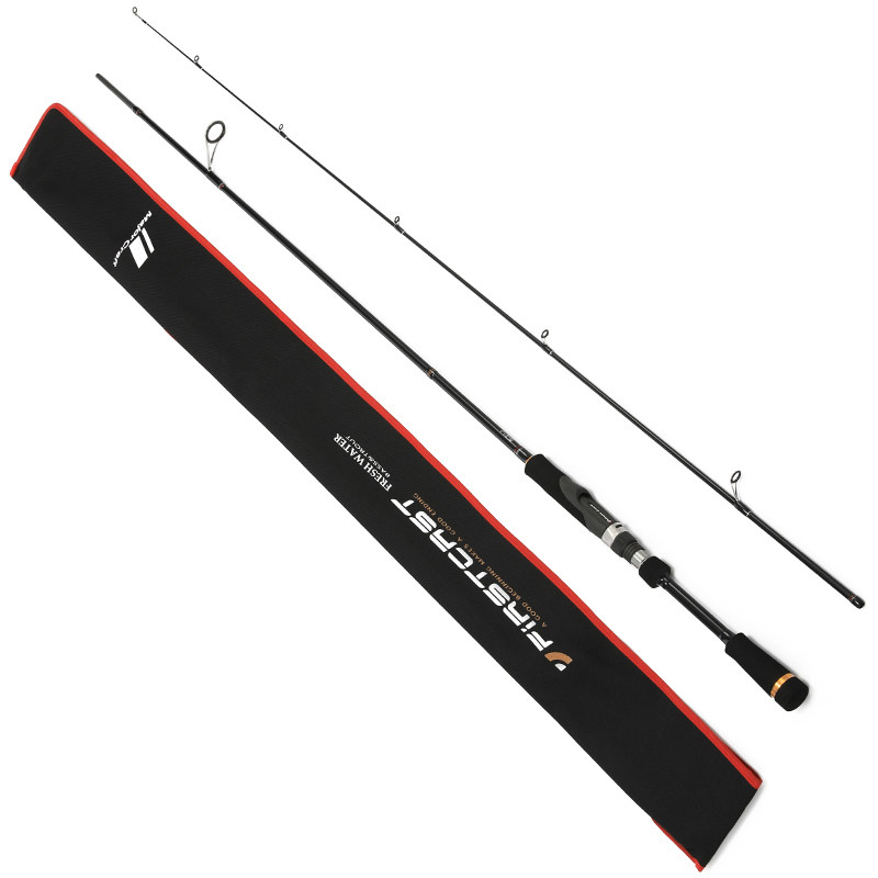 日本马牌路亚fcs直柄2节鲈鱼翘嘴马口钓竿钓竿