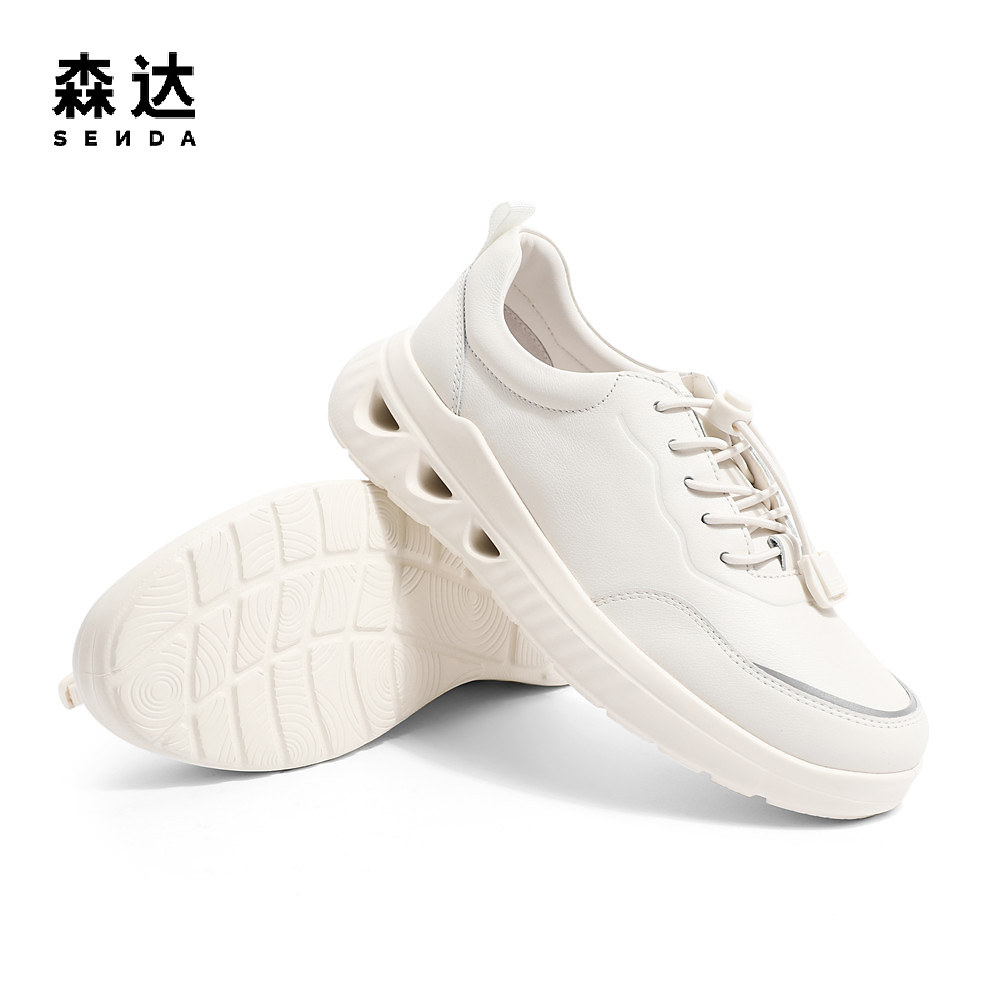森达时尚时尚运动运动鞋2022秋季新款商场同款简约时尚休闲鞋
