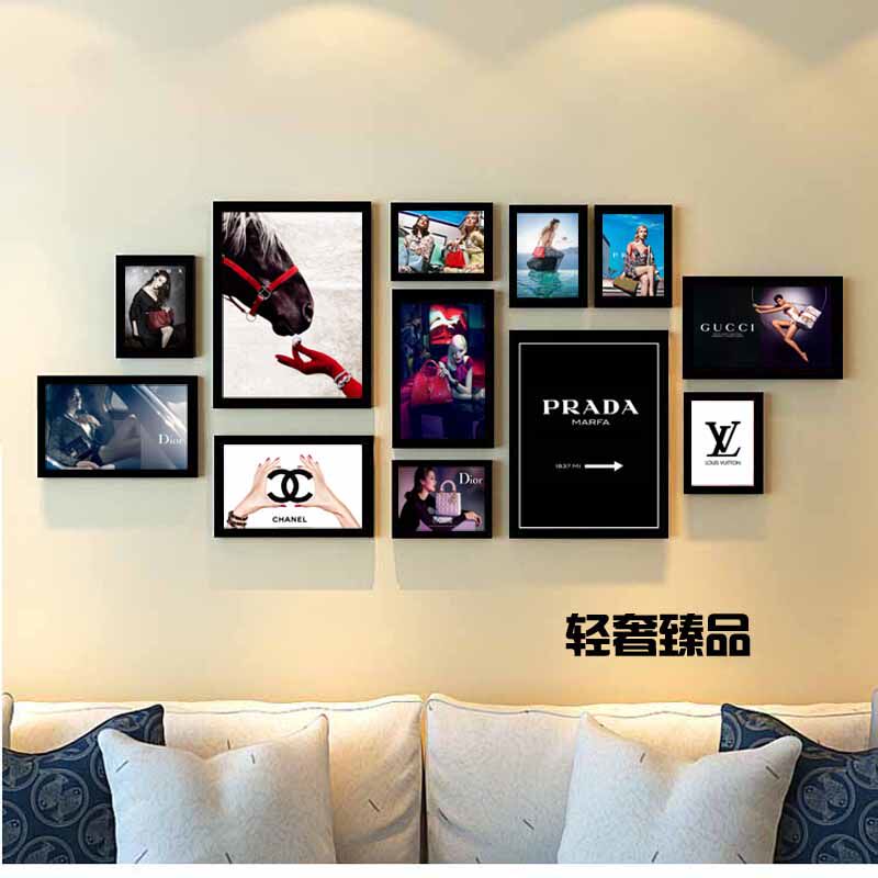 爱马海报名牌包广告海报服装店箱包店装饰画轻奢侈品品牌挂画壁画