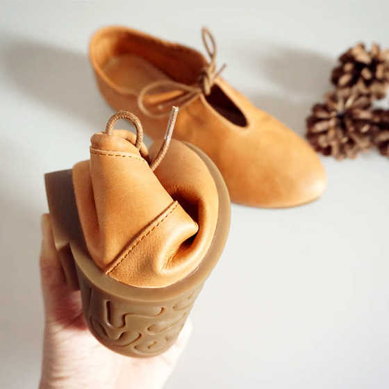 Cotton Linen Clothes With Shoes Original Design Handmade Shoes Retro Literary Style Top Layer Leather Soft Comfortable Sen Women's Shoes Cotton Linen Clothes With Shoes Original Design Handmade Shoes Retro Literary Style Top Layer Leather Soft Comfortable Sen Women's Shoes
