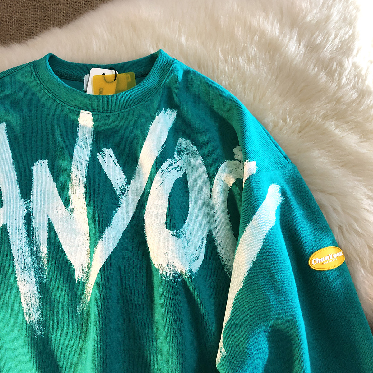 ray of hope潮牌ins复古情侣装oversize卫衣2020新款外套男女潮流