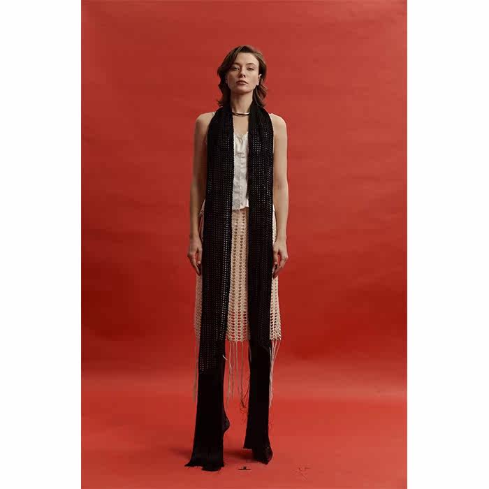 neantofficialss21夸张视觉定制流苏苏超长围巾围巾