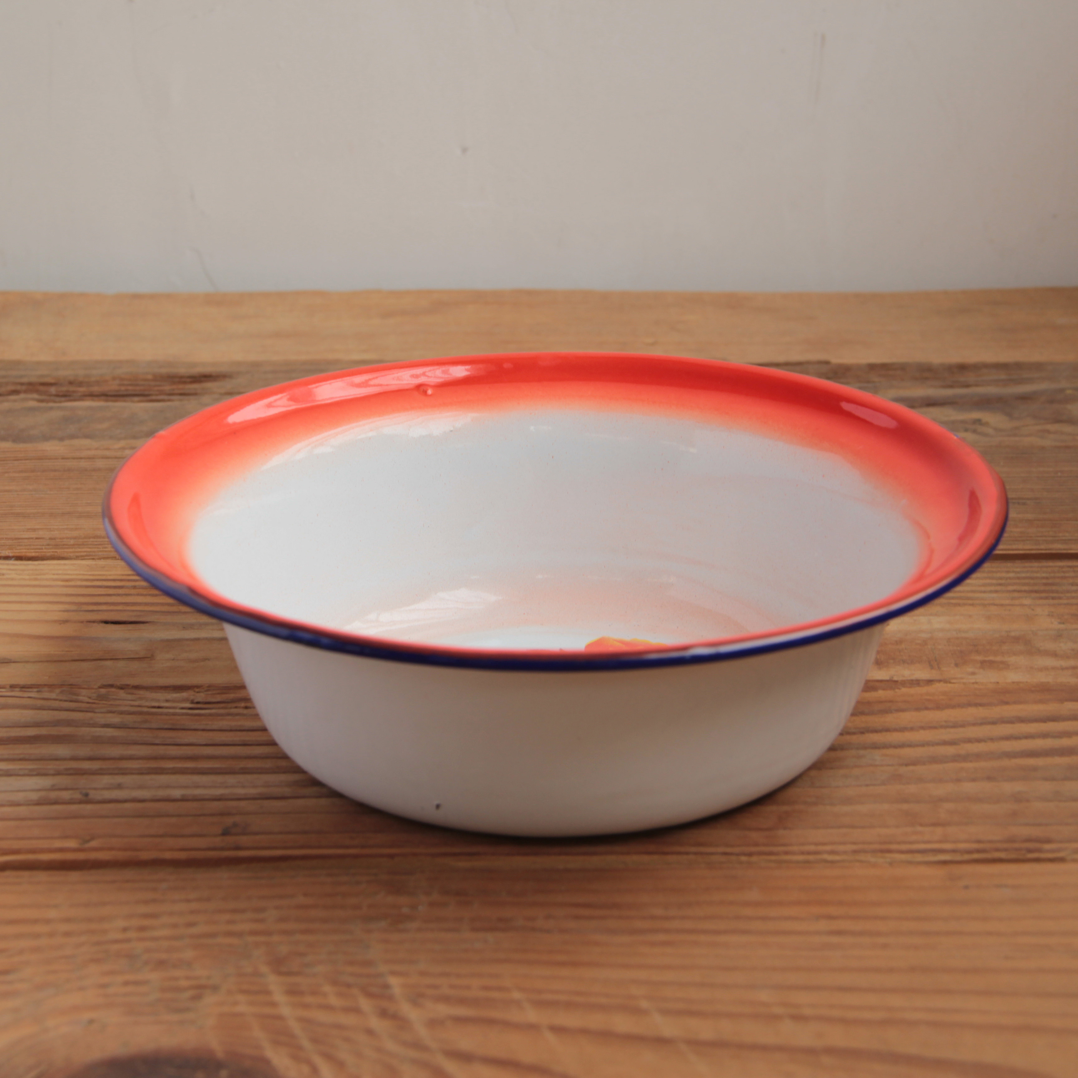 十个包邮搪瓷碗老式怀旧复古饭汤碗搪蒸菜碗1424cm盆