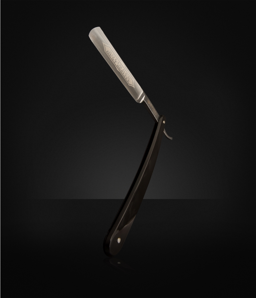 dovo德国杜沃bestquality深凹碳钢直刃剃须理发旅行剃须刀