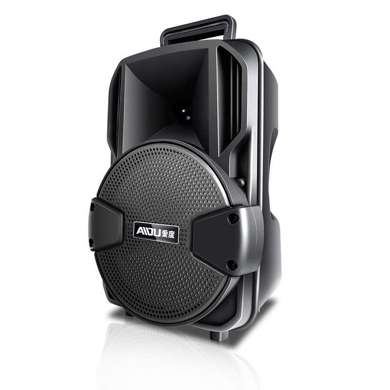 爱度广场舞音响便携式小型家用户外无线蓝牙手提拉杆广场音箱