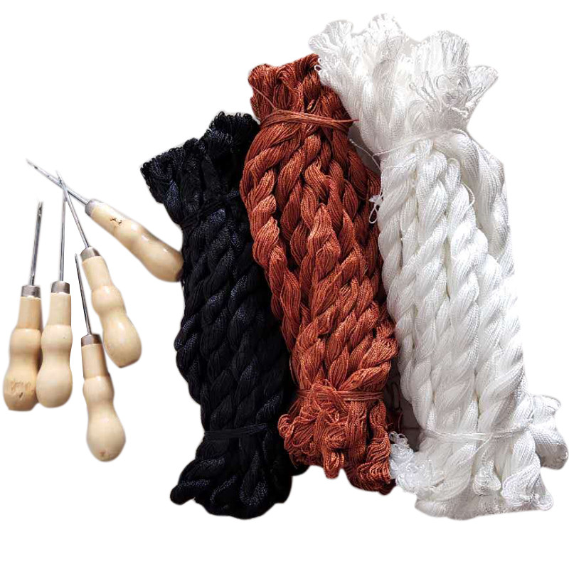 手工上鞋底线补鞋线 葫芦diy带孔直针手工针线