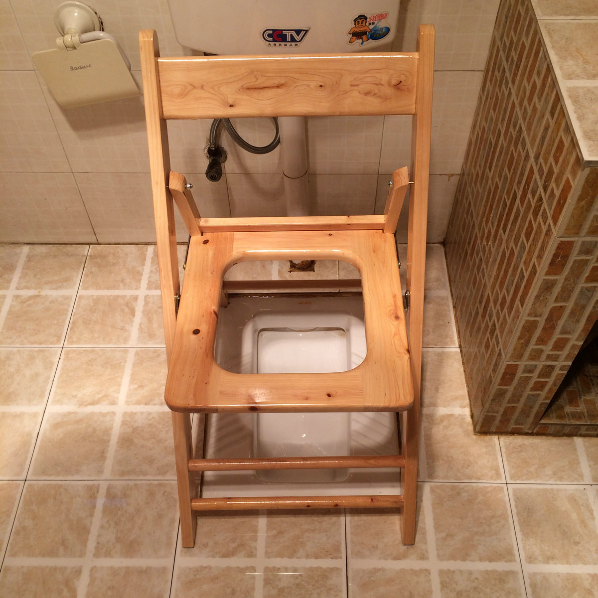 实木孕妇老人木头坐便椅坐便器顺丰加急家用医院残疾人移动折叠款