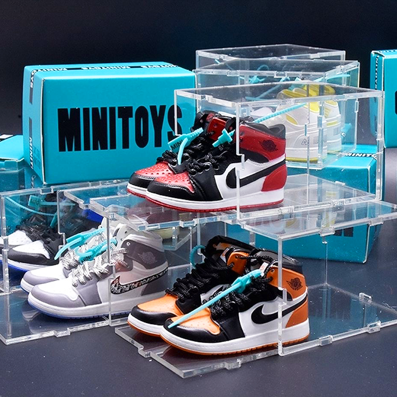 盲盒aj篮球球鞋迷你模型摆件潮品男女生日潮玩盲盒