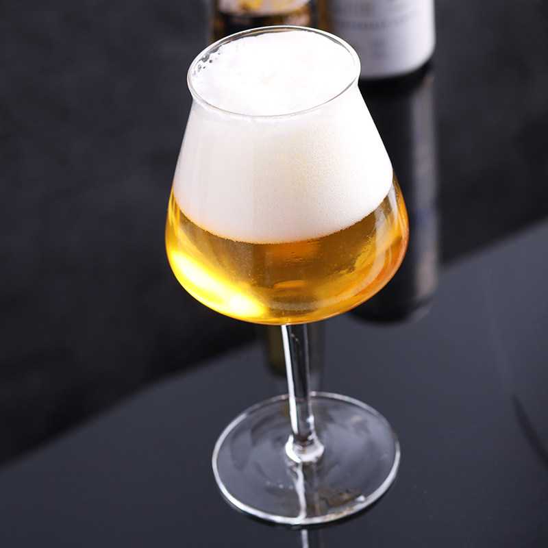无铅水晶精酿啤酒特酷teku啤酒杯郁金香手工高脚杯啤酒杯