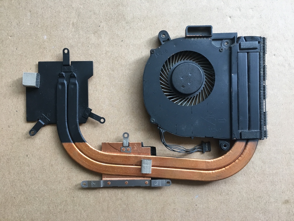 联想z41z5170y50c小新v4000散热片散热器铜管笔记本笔记本零部件
