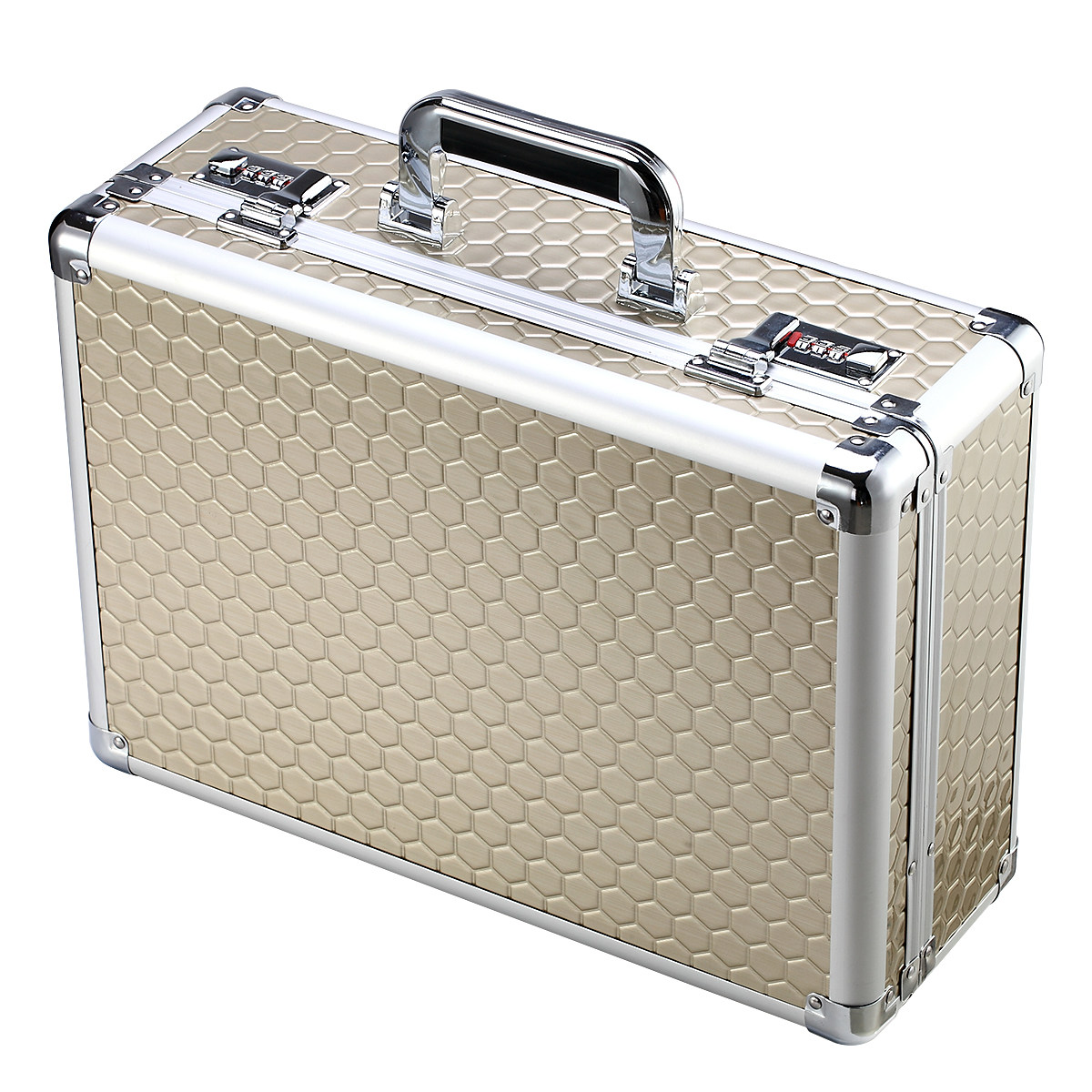 手提密码保险箱家用防盗文件首饰现金库钱箱车载盒子便携式小型柜