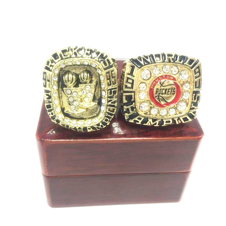 nba火箭队总冠军戒指篮球指环球迷纪念礼物饰品收藏
