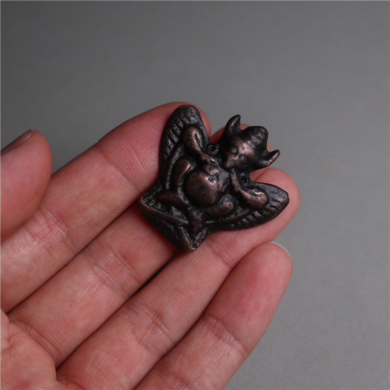 大鹏精品西藏天铁金翅鸟吊坠仿老皮壳藏式复刻其他diy饰品配件