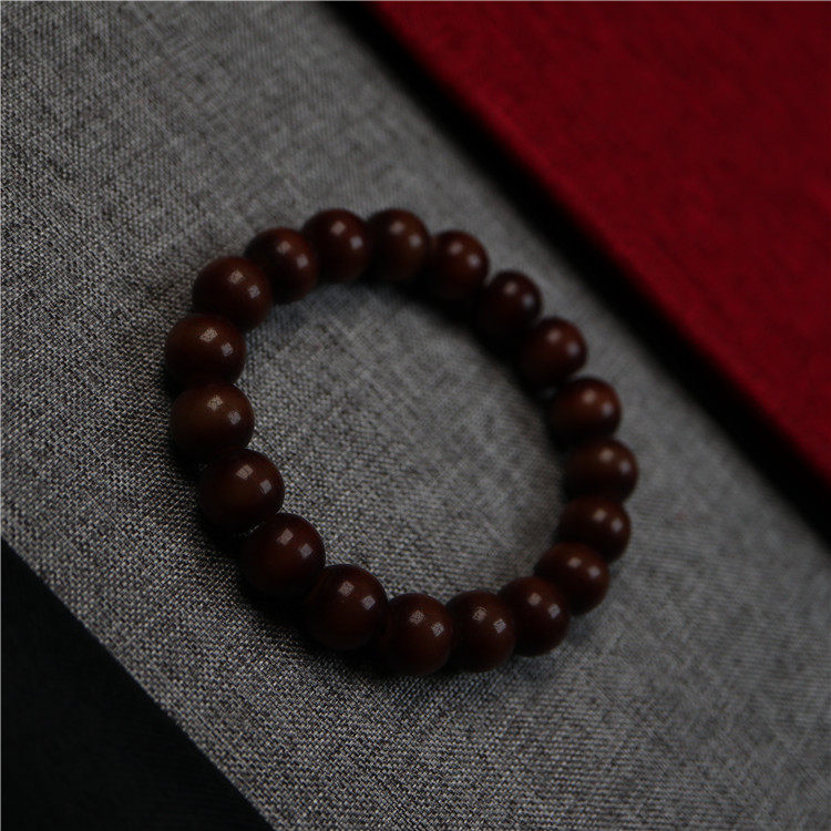 包老精品西藏文玩大象皮开片菩提根手串11mm尺寸小众木作