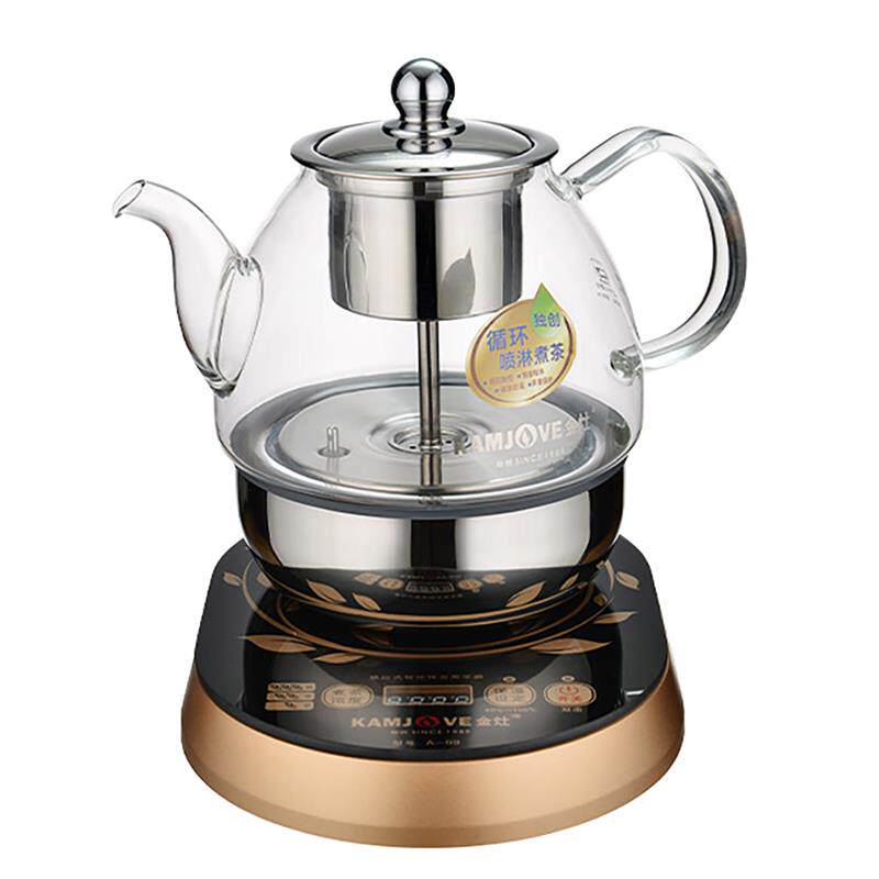 kamjove金灶a99煮茶器养生喷淋蒸汽玻璃电热水壶茶具全自动家用