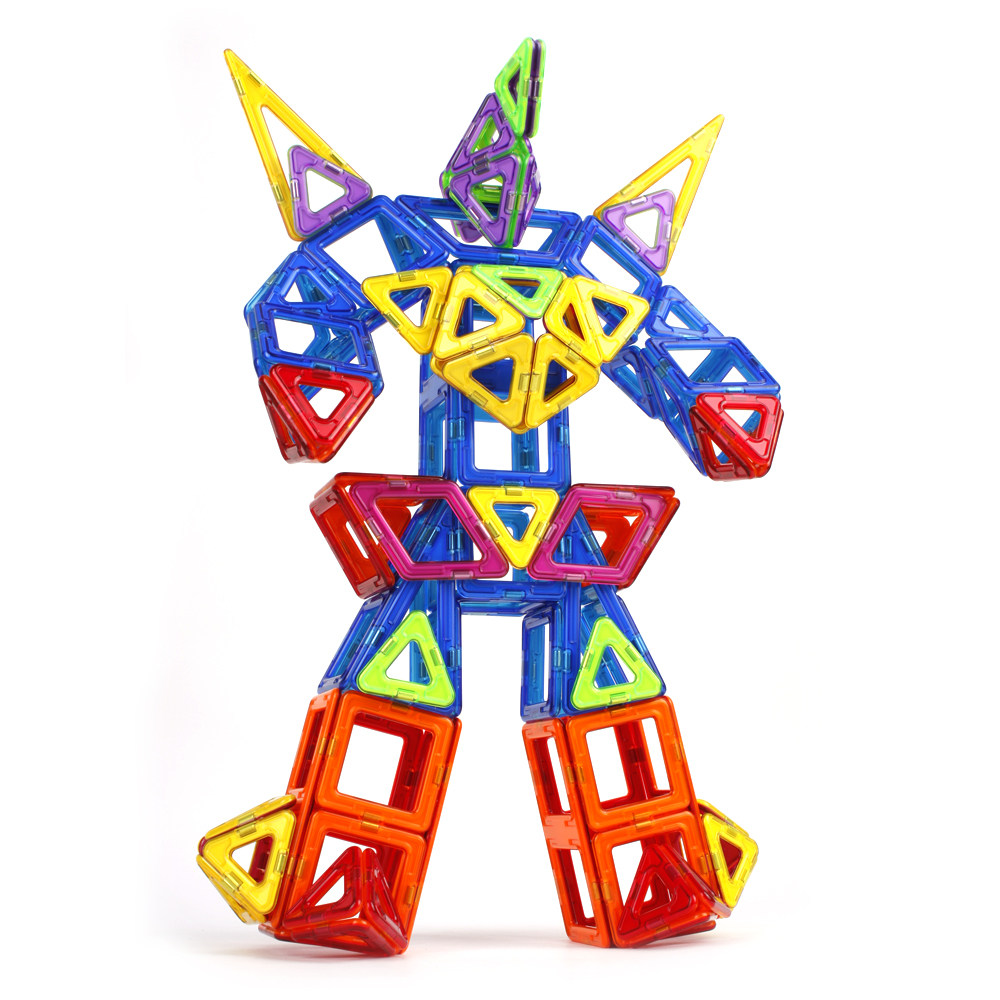 科博磁力片散片单片磁性积木儿童益智磁铁玩具建构