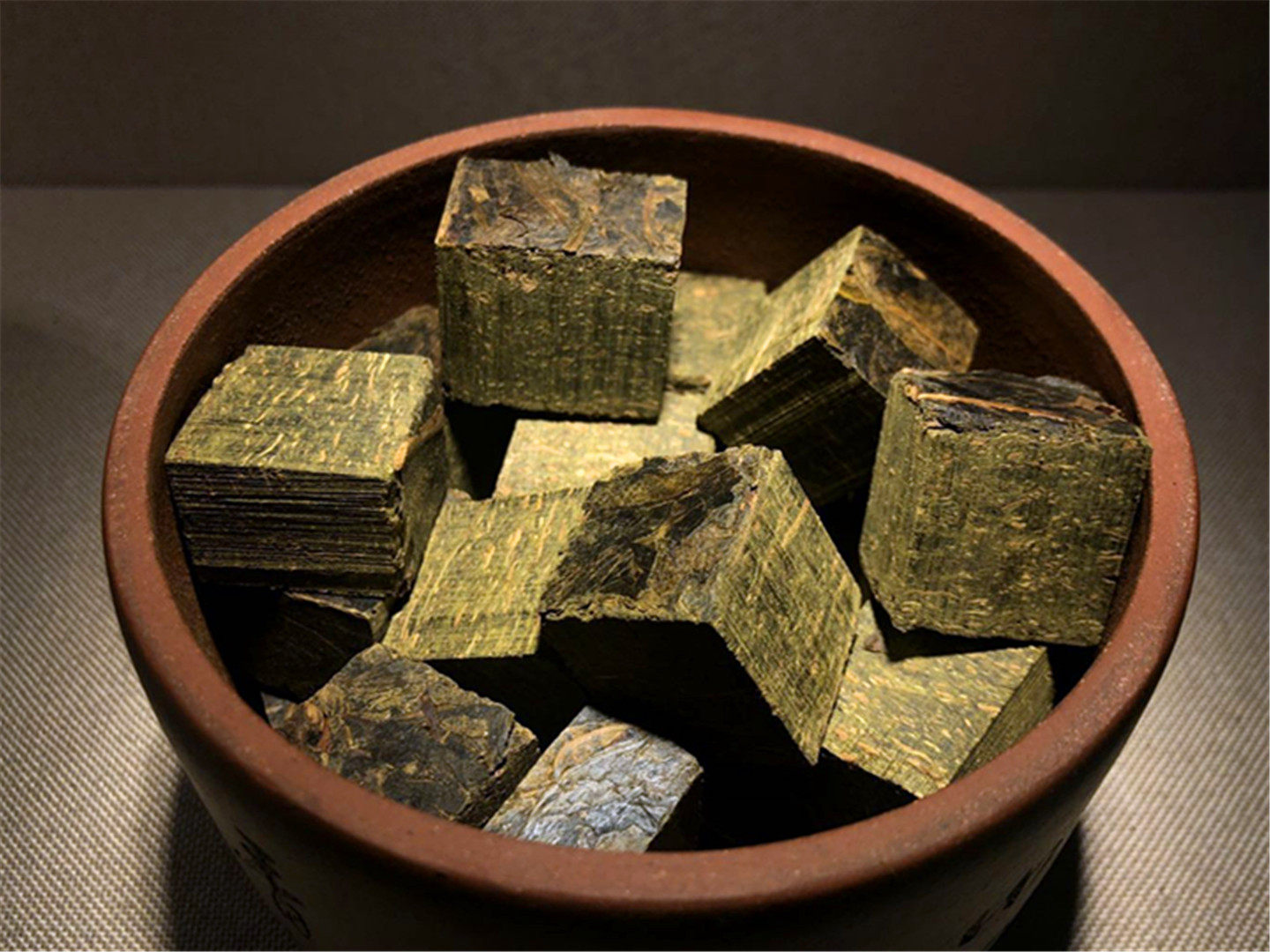 【茶样试品限购一份】安化黑茶2018保护区野生花砖茶颗粒小袋40克