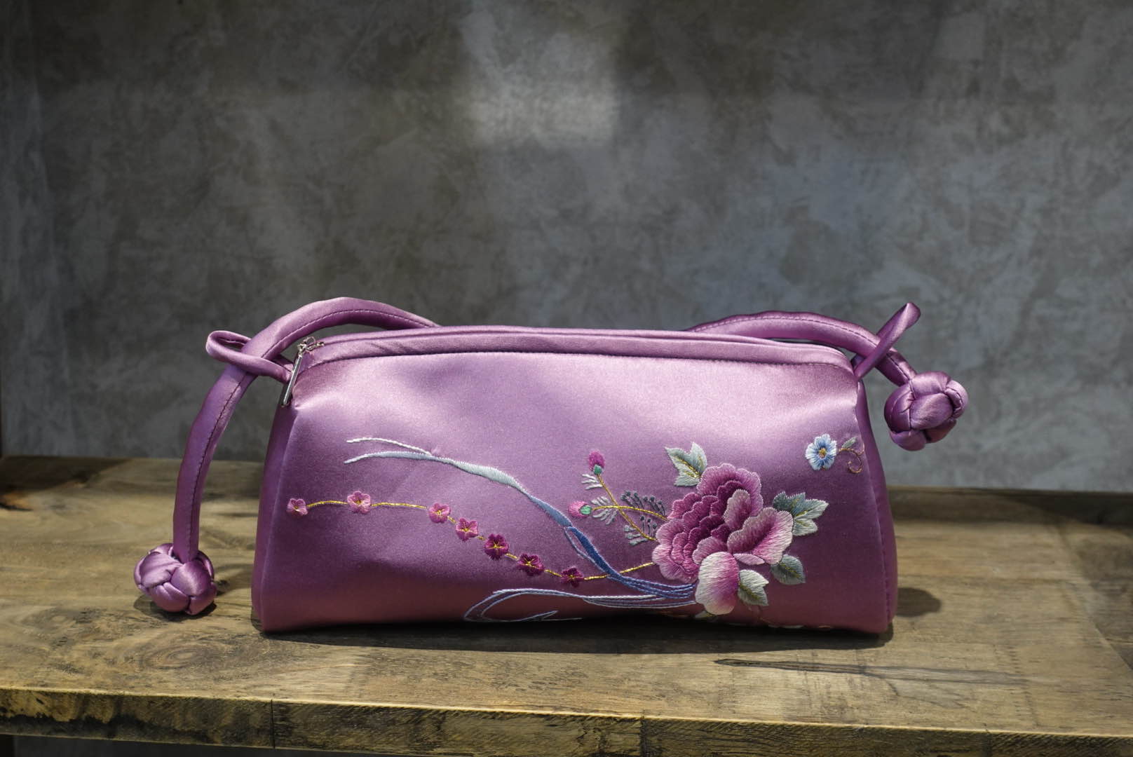 jssz061斜跨旗袍中式国风中国包包古风真丝苏绣手拿包