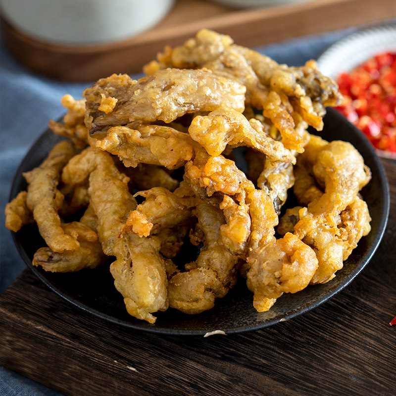平菇美好酥炸1000g油炸农家休闲小吃加热即食其它