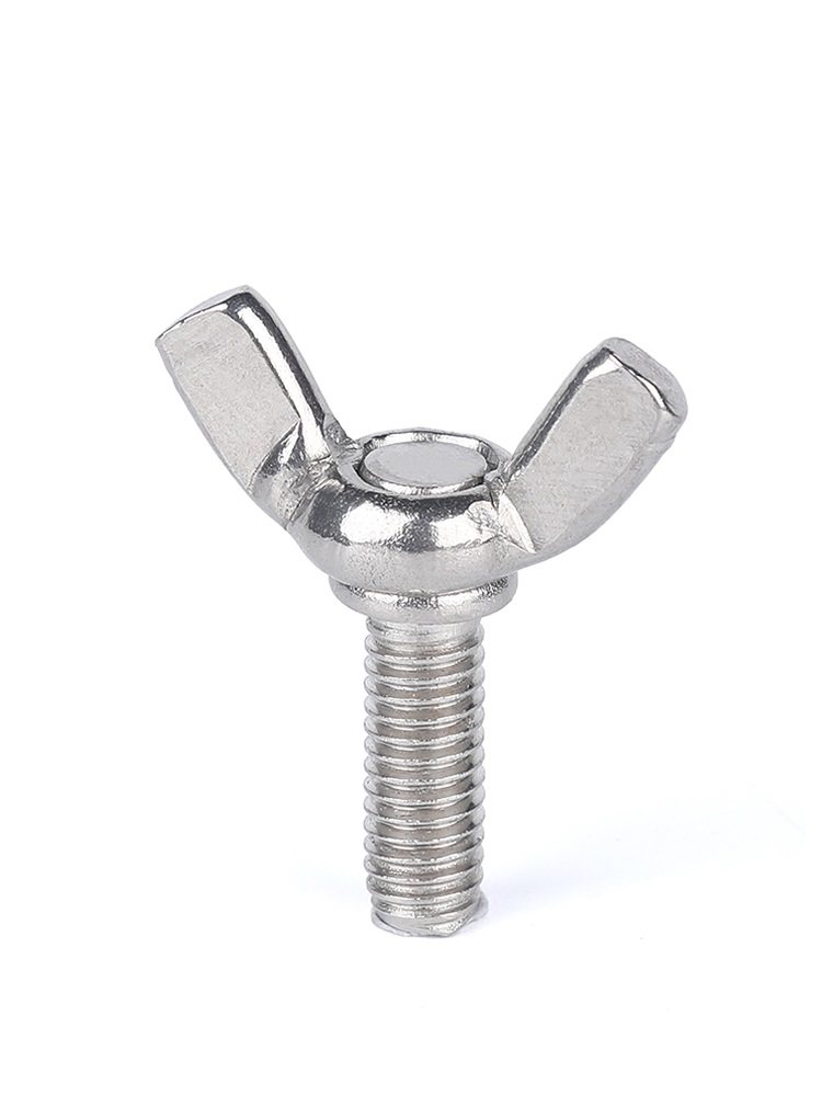 m8m10m12镀锌蝶形螺丝蝴蝶元宝螺栓羊角螺钉手拧螺栓