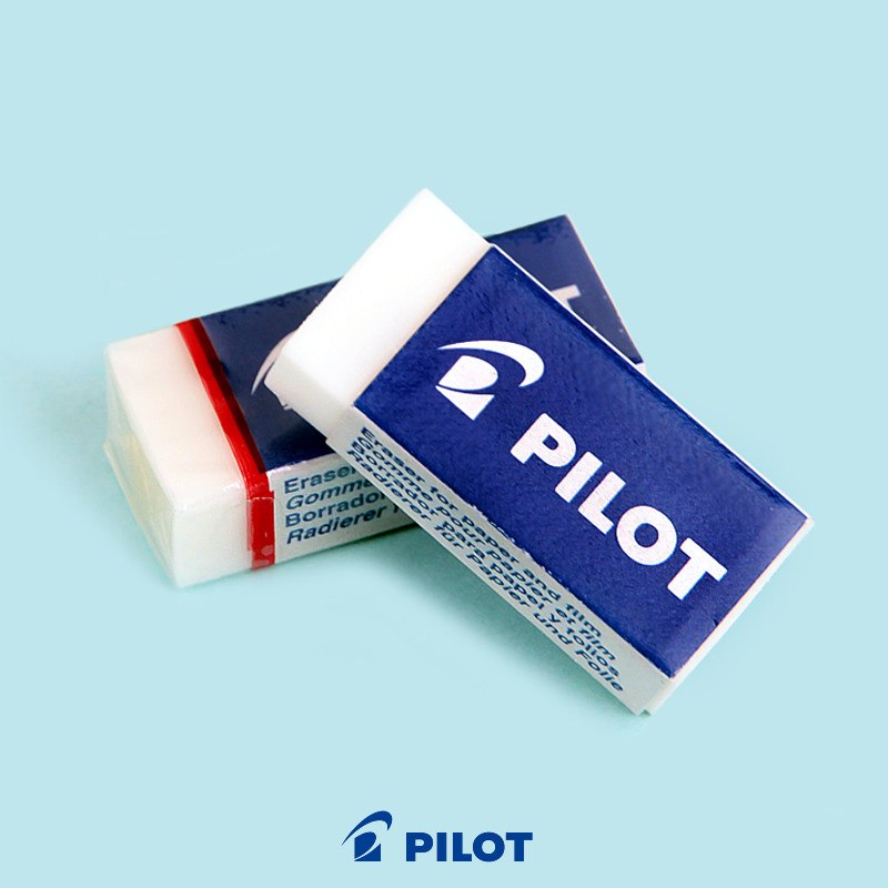 日本文具专卖pilot百乐橡皮ee101橡皮擦干净细屑橡皮