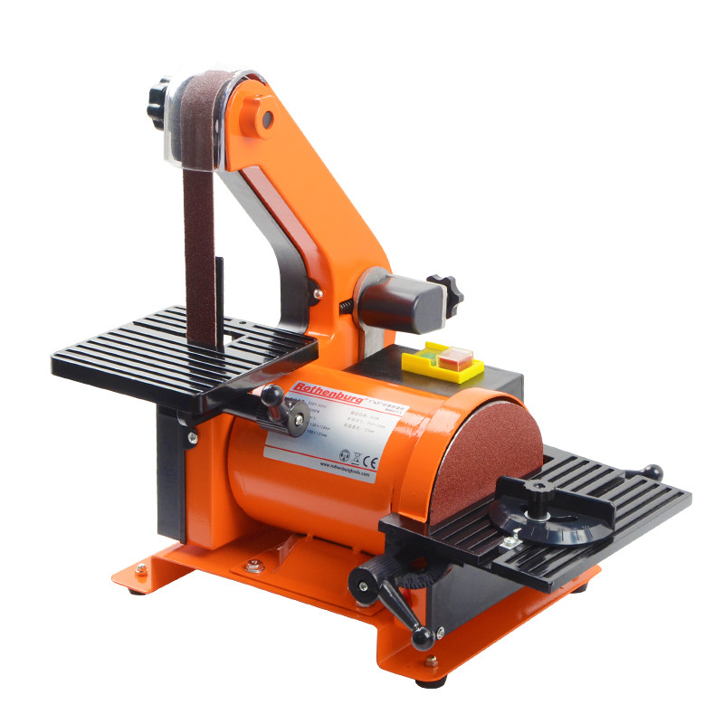 带机砂盘机小型多功能微型台式木工金属打磨抛光砂带机