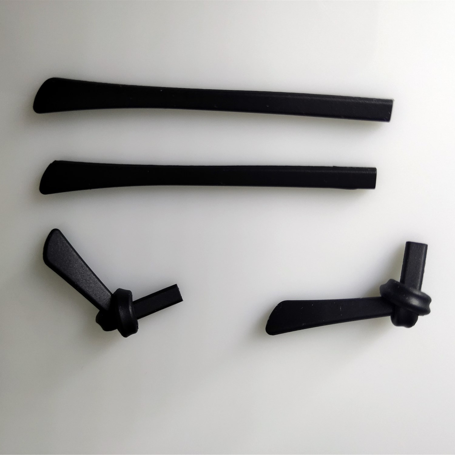 tr90塑钢眼镜腿男女眼睛框架配件眼镜脚腿支架边一对单牙1.2通用