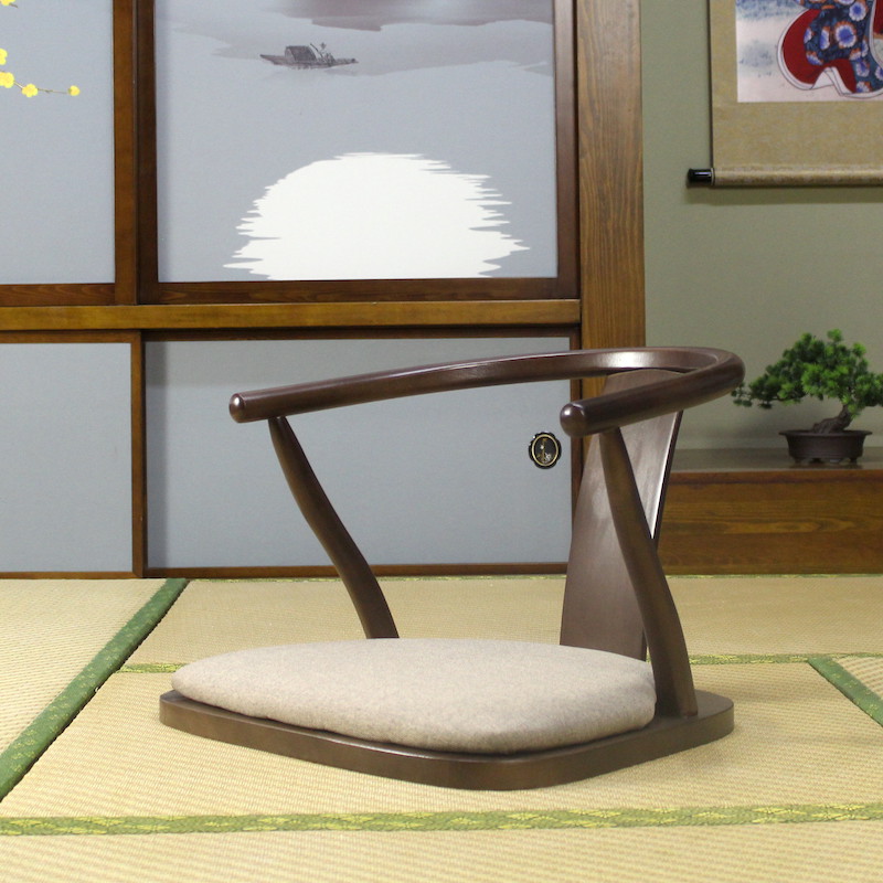 榻榻米座椅背椅飘窗日式无腿室椅无脚实木阳台和室椅