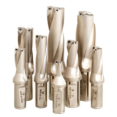 u钻快速喷水钻暴力舍弃式钻头wc住友刀片sp12-70/2倍/3/4/5倍径